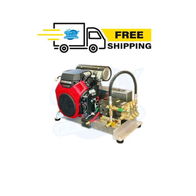 Bandit 8 gpm at 3500 psi Honda GX690 With General Pump