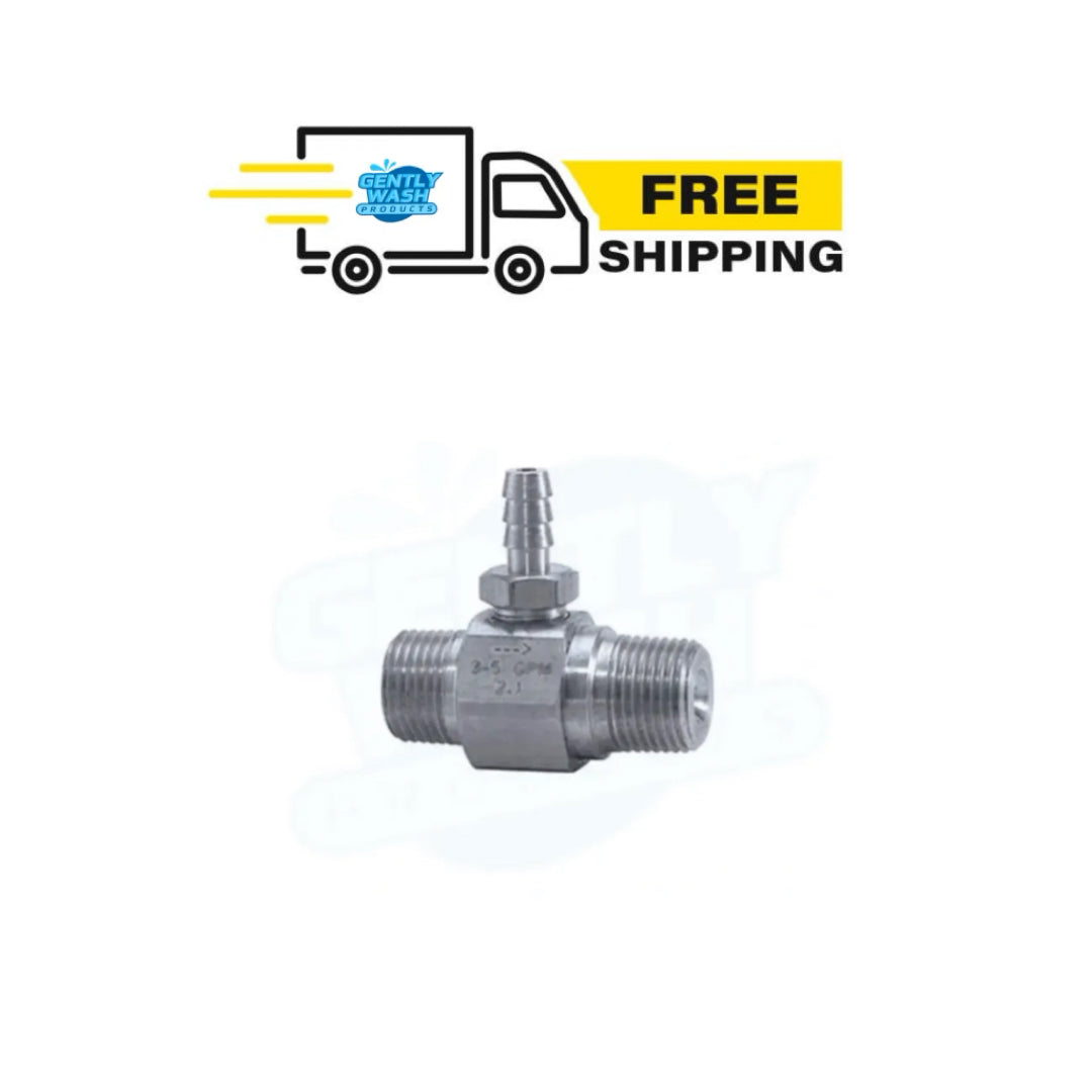 Stainless Steel General Pump Fixed High Draw Injector – Outdoor ...