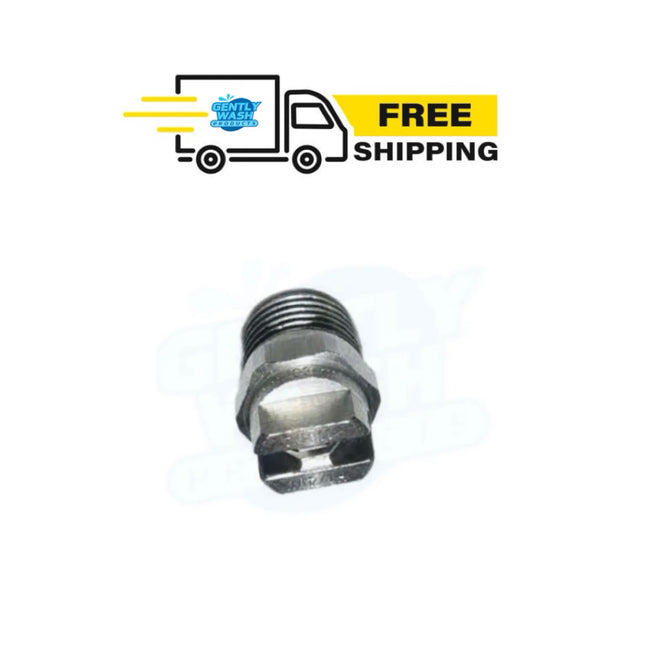 1/4" Meg 15 Degree Nozzle - Stainless Steel - Choose Orifice