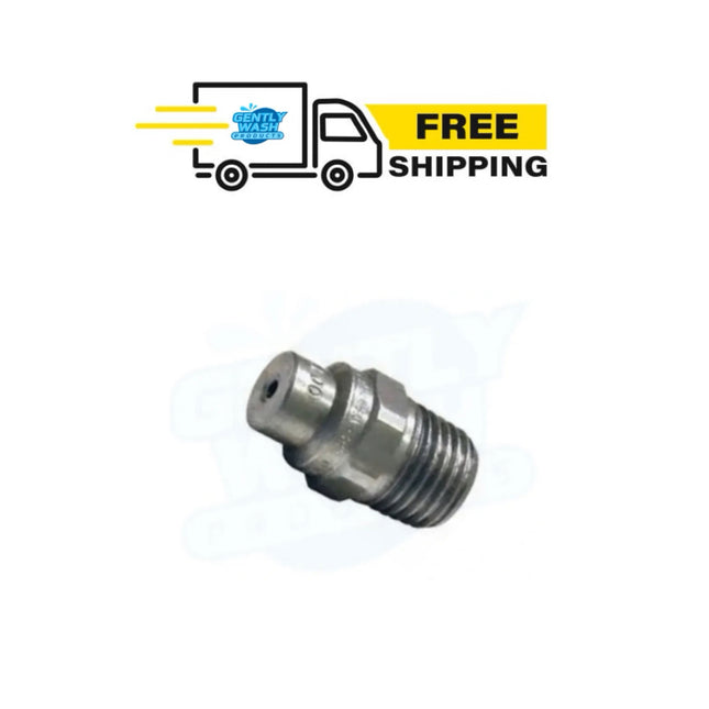 1/4" Meg 0 Degree Nozzle - Stainless Steel - Choose Orifice