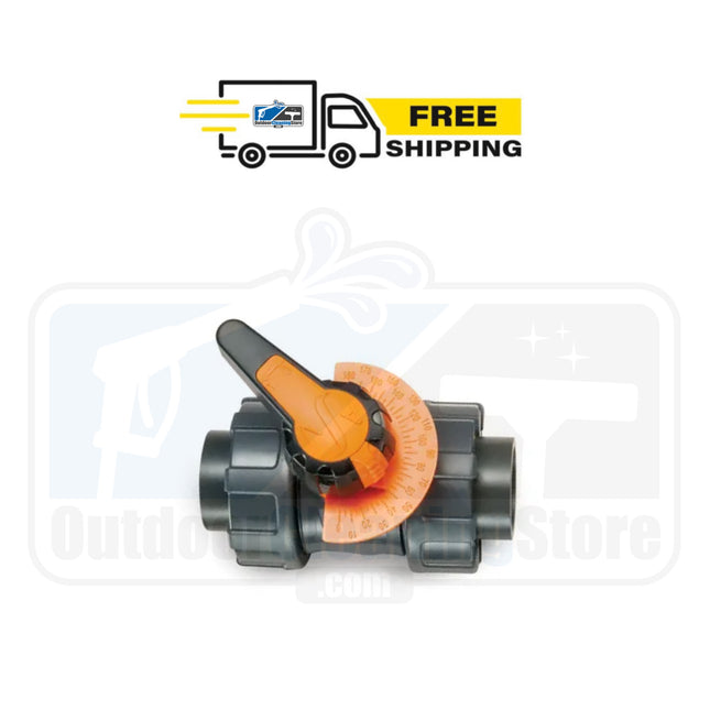 DOS/SM Series Bleach Rated Metering Ball Valve