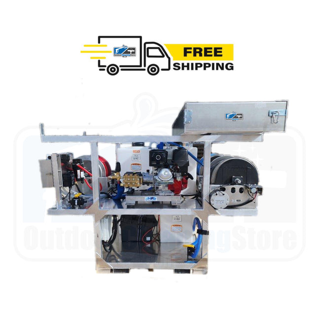 Spray Pro Premium Mini Pressure Washing & Soft Washing Skid