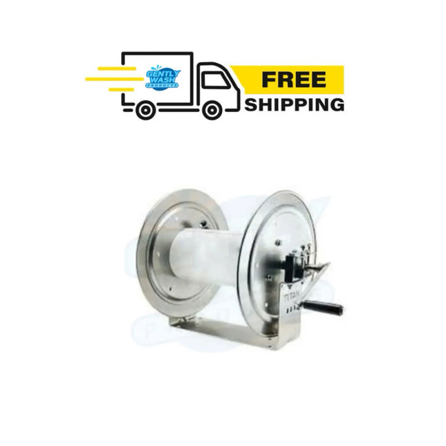 Titan 4818S Manual 18 In. Aluminum Pressure Washer Hose Reel