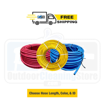 Soft Jet Premium Soft Wash Hose **Choose Hose Length, Color, & ID**