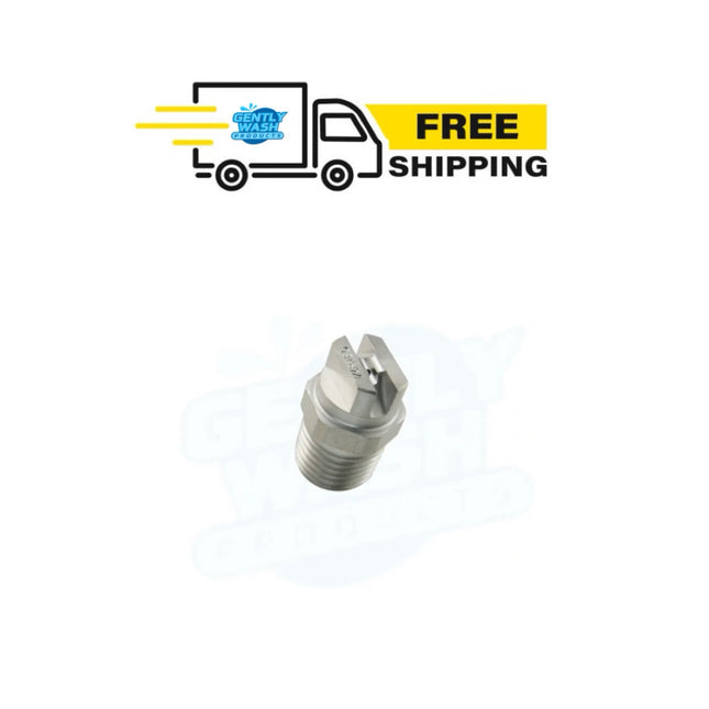 1/4" Meg 5 Degree Nozzle - Stainless Steel - Choose Orifice