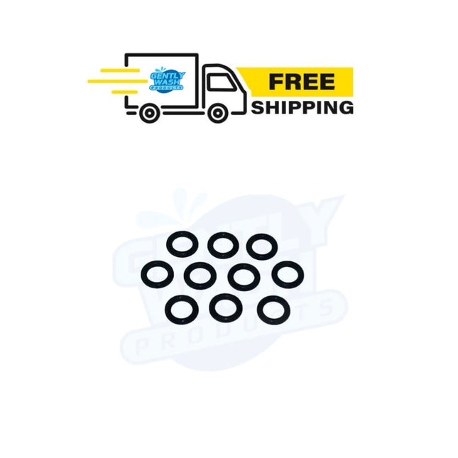 O-Rings for Quick Coupler, High Temperature Viton FKM Chemical Rated (10 Pack) Choose Your Size