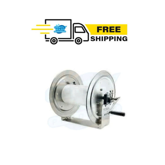 Titan 4812S Manual 12 In. Aluminum Pressure Washer Hose Reel