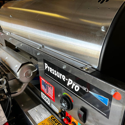 Pressure Pro 8 GPM 3500 PSI Hot Water Pressure Washer Skid