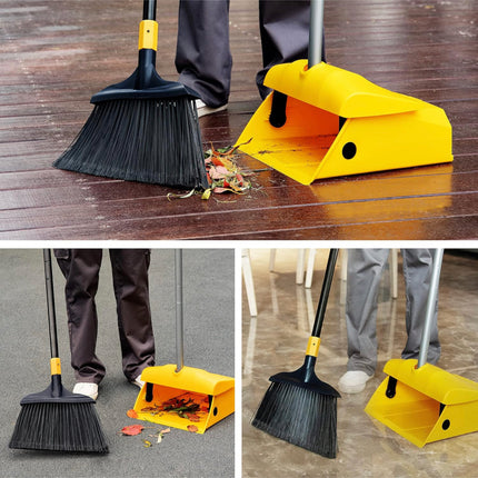 Heavy Duty Broom & Dust Pan