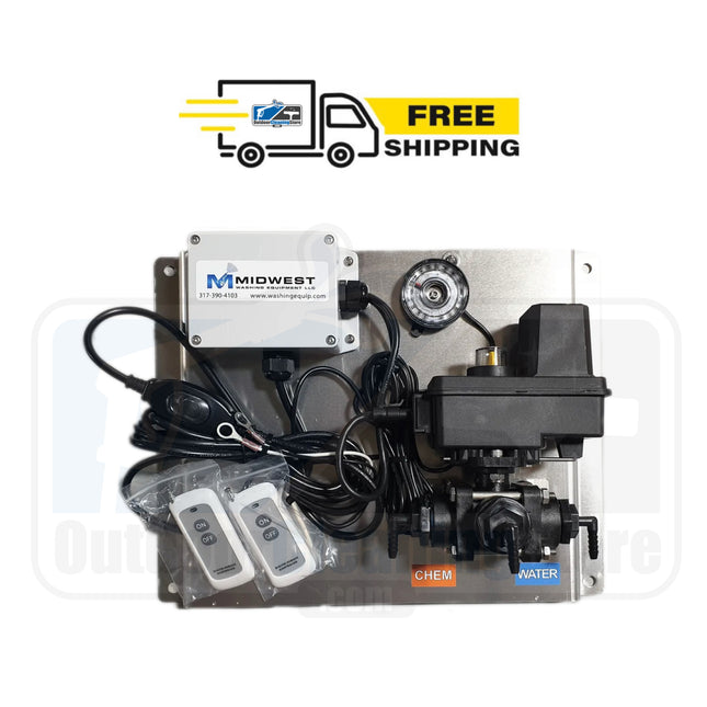 Remote Downstream Module for Pressure Washers