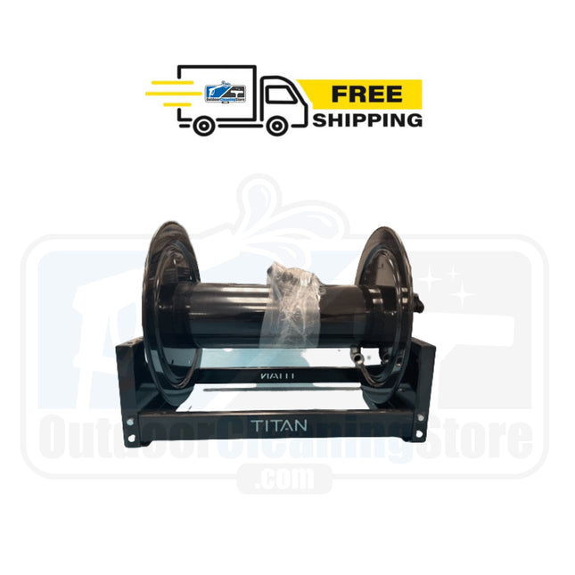 Titan 3018 18" Full Frame Black Reel - Steel Manifold