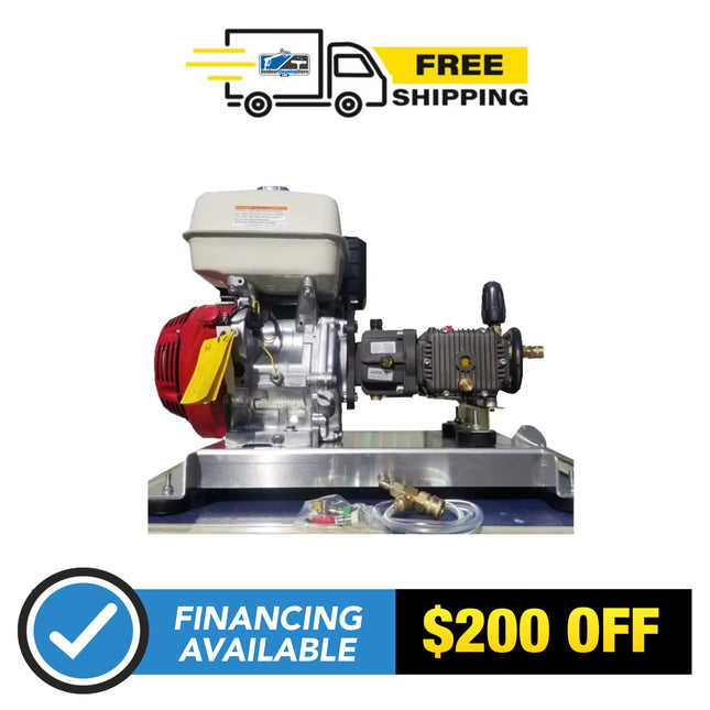 Gear Drive 5.5GPM at 3000PSI Honda GX390 With Comet Pump