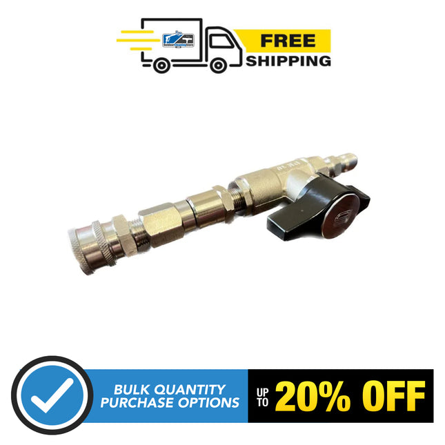 3/8” DN10 Ball Valve and High Flow Mosmatic Swivel Kit