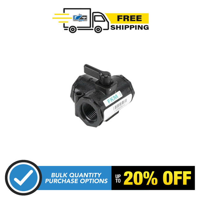 Banjo 3-Way 1/2" Micro Valve - FKM