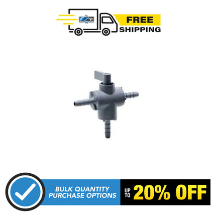 1/4” Poly 3 Way Ball Valve