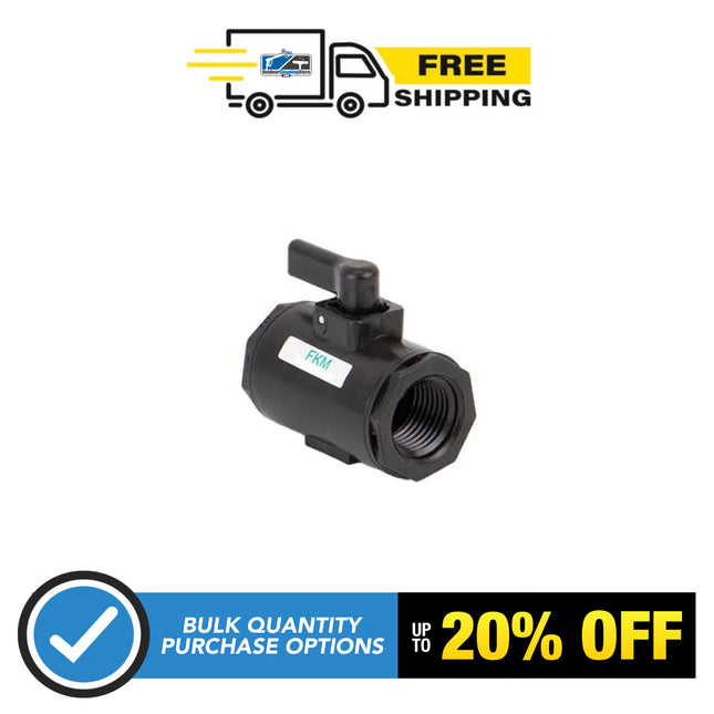 1/2” Female NPT Micro Valve Banjo - FKM Viton