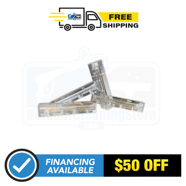 4 Port Clear Vision Soft Washing Manifold Block *Choose Port Sizes*