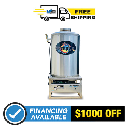 Dragon Hot Box System 8GPM Stainless Steel 12V Diesel Fired