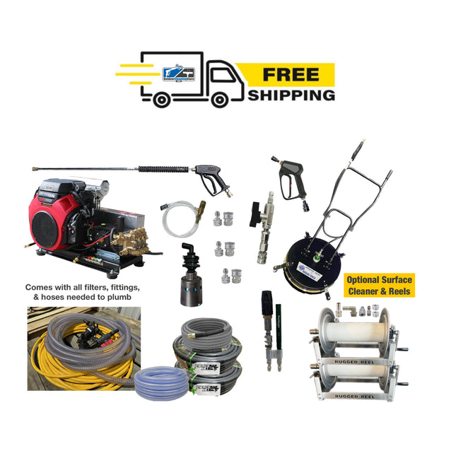 Ground Rig Kit DIY Rig Builder Kits – Outdoor Cleaning Store