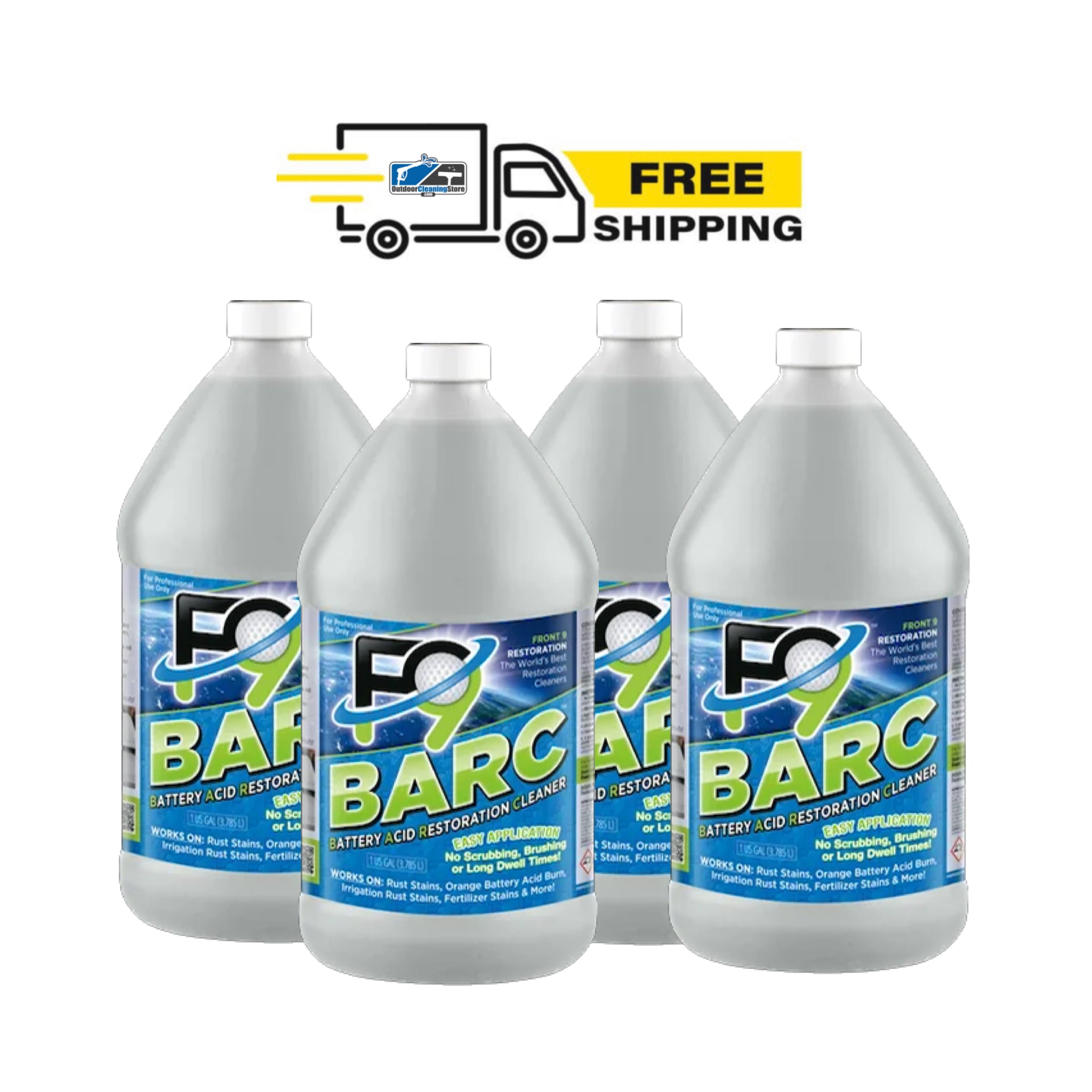 Restore Cleaner F9 BARC Battery Acid Restoration Cleaner – Outdoor Cleaning Store